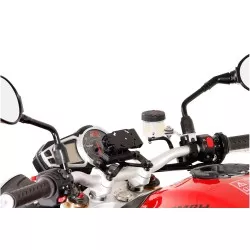 Support GPS Noir. Triumph Speed Triple 1050 (10-).