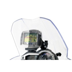 Support GPS pour cockpit Noir. Triumph Tiger 800/800 XC, XR (10-17).