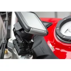 Support GPS QUICK-LOCK Noir. Ducati Multistrada 1200 / 950 / 1260.