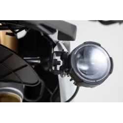 Supports pour feux additionnels Noir. BMW F 750 / 850 GS (18-).