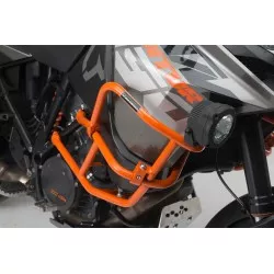 Crashbar superieur pour crashbar dorigine KTM Orange. KTM 1050 (14-)/ 1190 Adventure/ R (13-).
