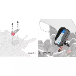 Kit visserie spécifique 02VKIT GIVI pour monter le support universel S903A GIVI