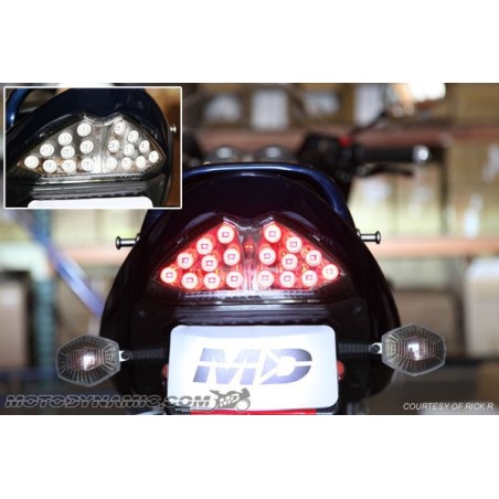 Feu à LEDS clignotants clair - Suzuki 650 et 1250 Bandit