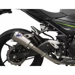 Silencieux Termignoni conique titane embout aluminium CNC anodisé pour Kawasaki Ninja 400 et Z400 2018 et +