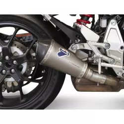 Silencieux Termignoni conique hexagonal titane carbone pour Honda CB1000R 2018 et +