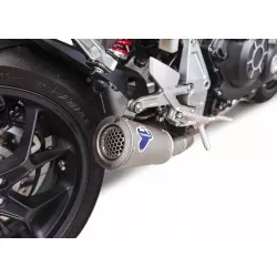 Silencieux Termignoni conique inox embout inox pour Honda CB1000R 2018 et +