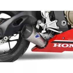 Silencieux Termignoni conique hexagonal titane carbone pour Honda CBR1000RR 2017 et +