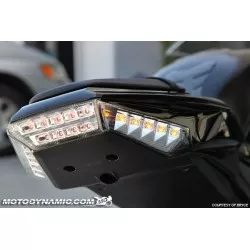 Barre de clignotants clairs séquentiels - Kawa ZX-10R 2011-2015