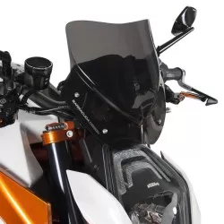 Bulle saute vent Aerosport fumée Barracuda pour KTM 1290 Super Duke 2013-2016