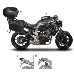 Pack bagagerie complet SHAD pour Yamaha MT07 2013-2017