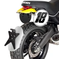 Garde-boue arrière Barracuda pour Ducati Scrambler 2015 et +