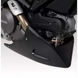 Sabot moteur aerosport Barracuda, noir mat pour Ducati Monster 696 et 796