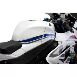 Grip de protection adhésif 4557 Puig Universel apparence Carbone avec relief gaufré