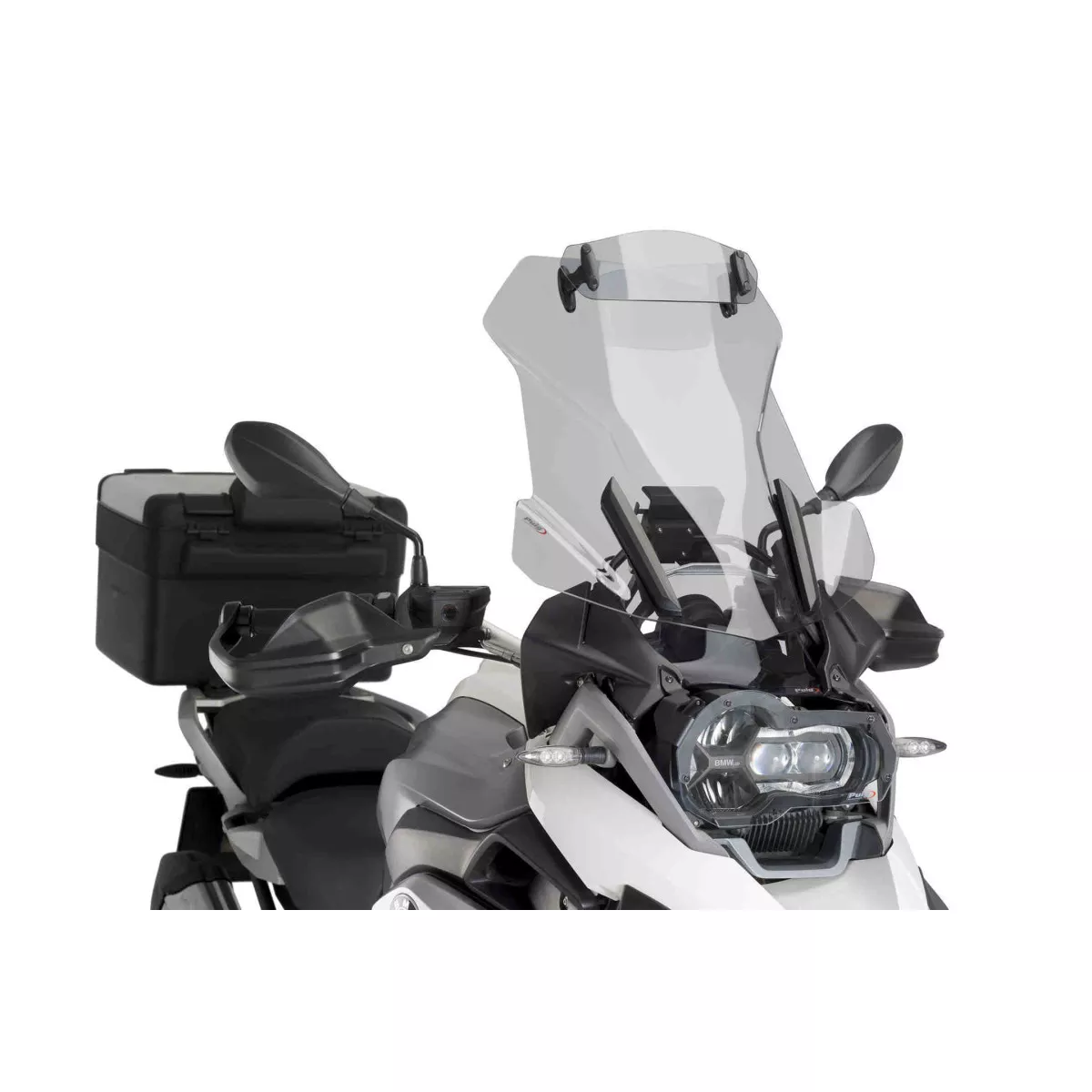 Bmw Gs 1250 Adventure Zubehör Puig 7550F Dark Smoke Motorschutz (Oben BMW R1200Gs 14-16 Bmw 1250 Gs Zubehör