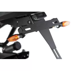 Clignotants MASA à ampoules PUIG 4871, homologués, COURT, Noir, tulipe ambre + tulipe fumée + tulipe laser