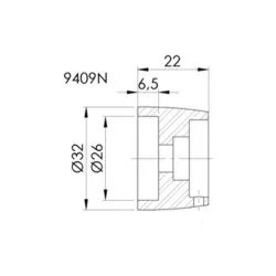 Puig - Embouts De Guidon Thruster  9409