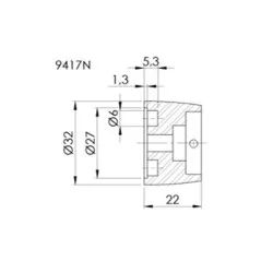 Puig - Embouts De Guidon Thruster  9417