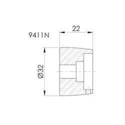 Puig - Embouts De Guidon Thruster  9411