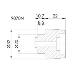 Puig - Embouts De Guidon Thruster  9878