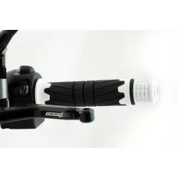 Poignées moto Chaft Space noires