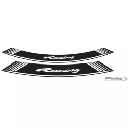 Puig - Liserés de jantes spéciaux 5531 avec logo RACING
