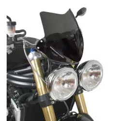 Saute vent Aerosport, fumée, Barracuda pour Triumph Speed Triple 2005-2007, Street Triple 2008-2012
