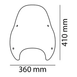 Puig - Pare-brise Custom I 0840