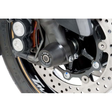 Puig - Protection axe de roue avant 8688 - Triumph Tiger 800 / XC 2011-2014, Tiger 800 XC/XCX/XCA/XR/XRX/XRT 2015-2018
