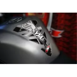 Moto Autocollant Emblème Réservoir Tampon Gaz Bouchon Décalcomanie Protecteur Couverture Pour YAMAHA R1 R3 R6 R7 R15 Yzf R125 Fz1 FZ6N Mt 07 Mt 09 autocollants antidérapants (Color : 3