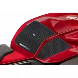 Puig - Grip et Protection de réservoir Latéraux Specifique 20067 - Ducati PANIGALE V4 2018-2019, PANIGALE V4S 201...