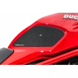 Puig - Grip et Protection de réservoir Latéraux Spécifique 20068 - Ducati Monster 1200 / S / R