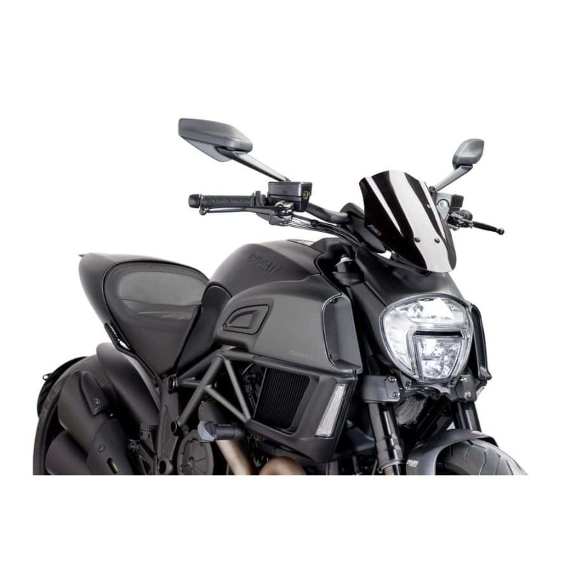Puig 8900H Saut De Vent Naked New Generation Touring, Fumééclaire
