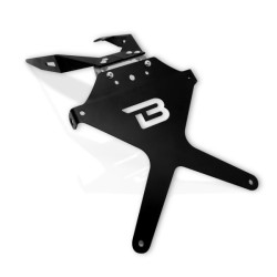 Support de plaque inclinable BARRACUDA Aluminium / Inox pour Husqvarna Vitpilen 701