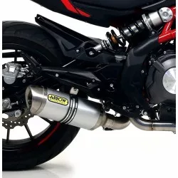 Silencieux THUNDER 71827AO ARROW Aluminium embout inox pour Benelli BN302S 2019 et +
