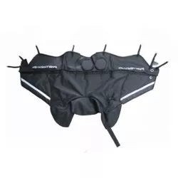 Tablier Bagster XTB420 WINZIP, Noir, pour Kymco XCITING 400 2019 et +