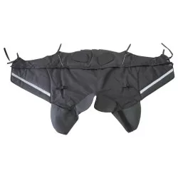 Tablier Bagster Métro XTB220 WINZIP, Noir, pour Peugeot 400 Metropolis 2013 et +