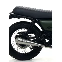 Silencieux PRO-RACE ARROW 71899PRI Nichrom Inox embout inox pour Brixton BX125X / Felsberg 125X 2019 et +