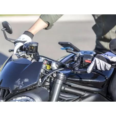 Support guidon smartphone QUAD LOCK pour pour votre moto