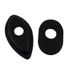 2 obturateurs de clignotants - H01 (pour motos Honda)