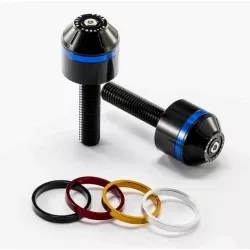 Puig - Embouts De Guidon Courts Avec Anneaux 8021