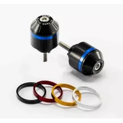 Puig - Embouts De Guidon Courts Avec Anneaux 8070 - Honda VFR800F 2014 et +