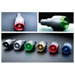 Jeu de bouchons 9420 pour embouts De Guidon Thruster - Plusieurs couleurs au choix.