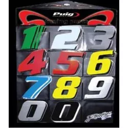Puig 4263 - Numéros 0 Universel, différentes couleurs
