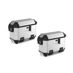 Paire de valises latérales MONOKEY GIVI Trekker ALASKA 36 litres aluminium
