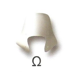 Pare-Brise scooter Grandissimo Ermax 65cm, découpe Oméga pour Kymco Like 50 et 125 2009-2011