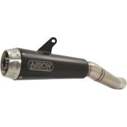 Silencieux Pro-Race nichrom dark 71876PRN ARROW pour Ducati  Monster 797 2017-2018