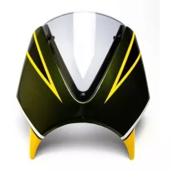 Déflecteur saute-vent Pyramid, différentes couleurs, pour Kawasaki Z900RS / SE 18 et +, Z650RS, BSA Gold Star 22 et +