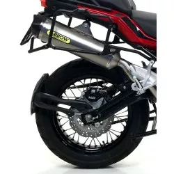 Silencieux RACE-TECH 71889PK ARROW titane embout Carbone pour Benelli TRK502X 2018 et +