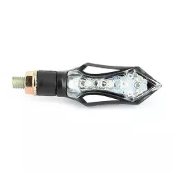 Sifam - Clignotants Universels Séquentiels à Leds - Noir/Cabochon Translucide - CE