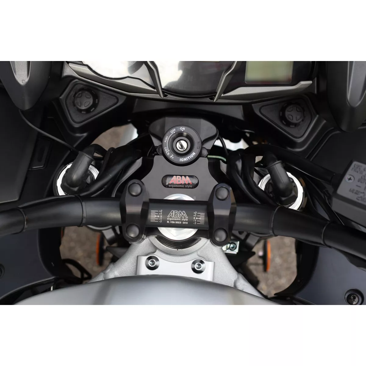 AVDB-moto Liseret De Jante Racing Gris Perle Compatible FJR 1200 FJR 1300
